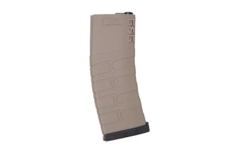 120rd mid-cap magazine for M4/M16 type replicas - tan / black