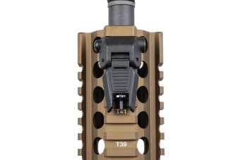 Specna Arms Daniel Defense® MK18 SA-P26 Prime™ Aster II ETU airsoft Carabina con motor brushless Chaos Bronce de un solo disparo