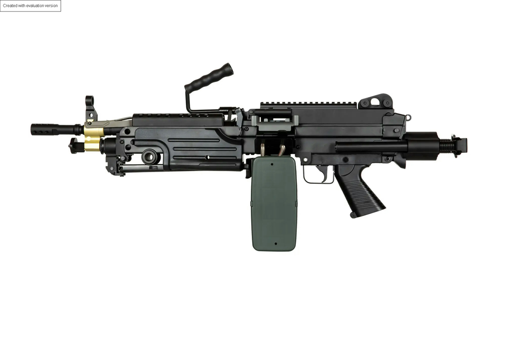 airsoft Specna Arms SA-249 PARA EDGE™ Ametralladora Negro (OUTLET)
