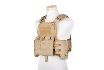 Cherry Plate Carrier Tactical Vest - Coyote