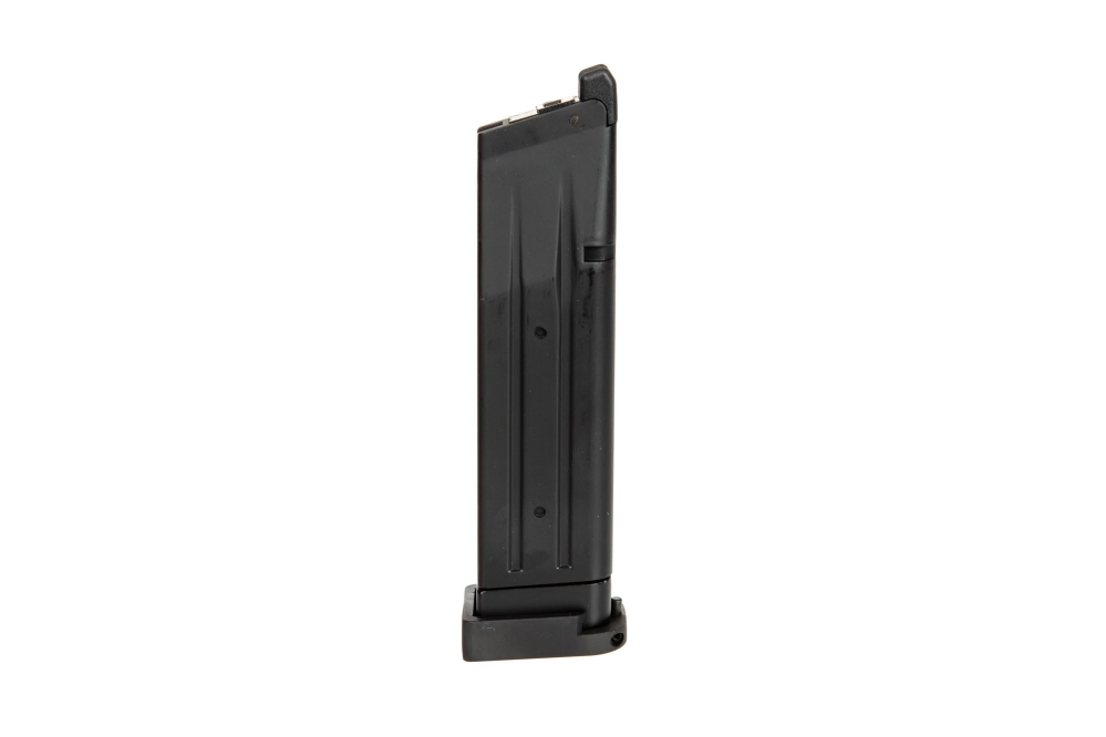 Chargeur green gas 28 balles pour répliques JW 3 TTI Combat Master