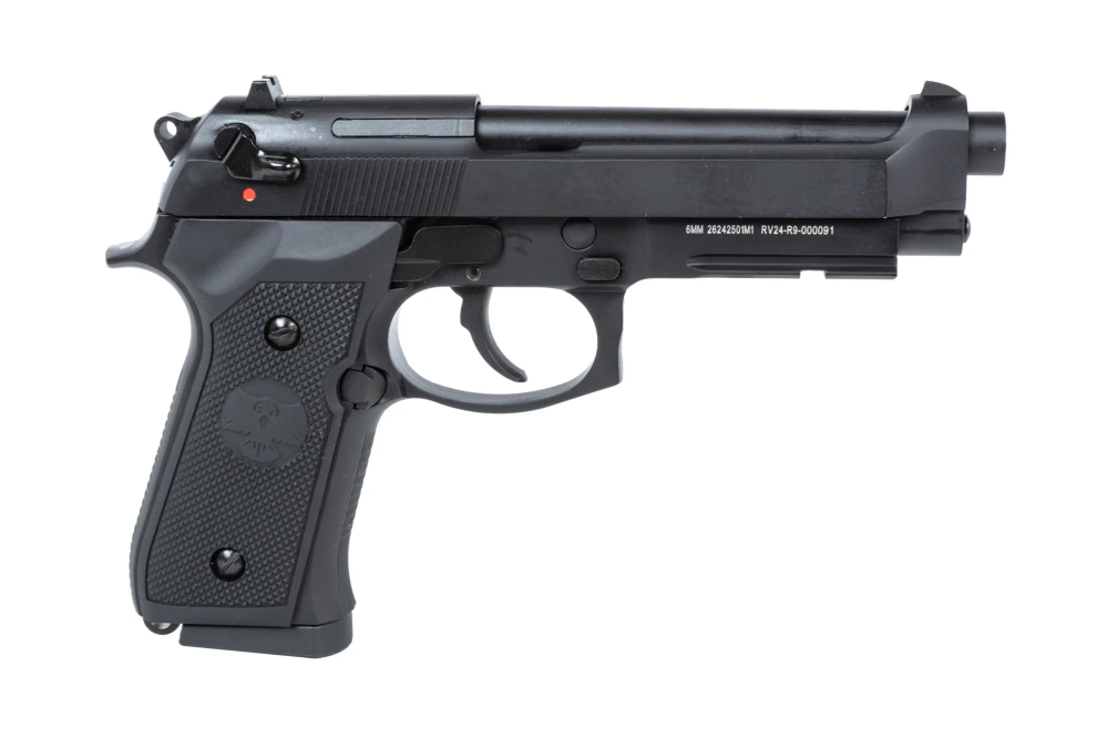 Nuprol Raven R9 Pistolet airsoft à green gas Noir