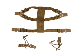 Skull Messenger Mask - tan