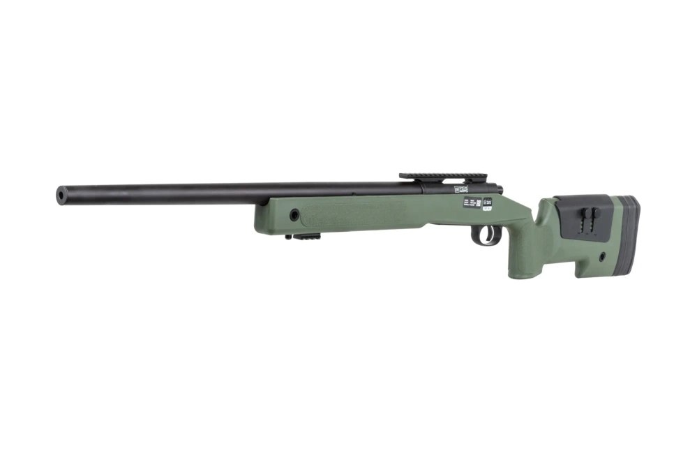 airsoft Specna Arms SA-S02 CORE™ High Velocity Upgraded Olive Rifle (Fusil Olive amélioré à haute vélocité)