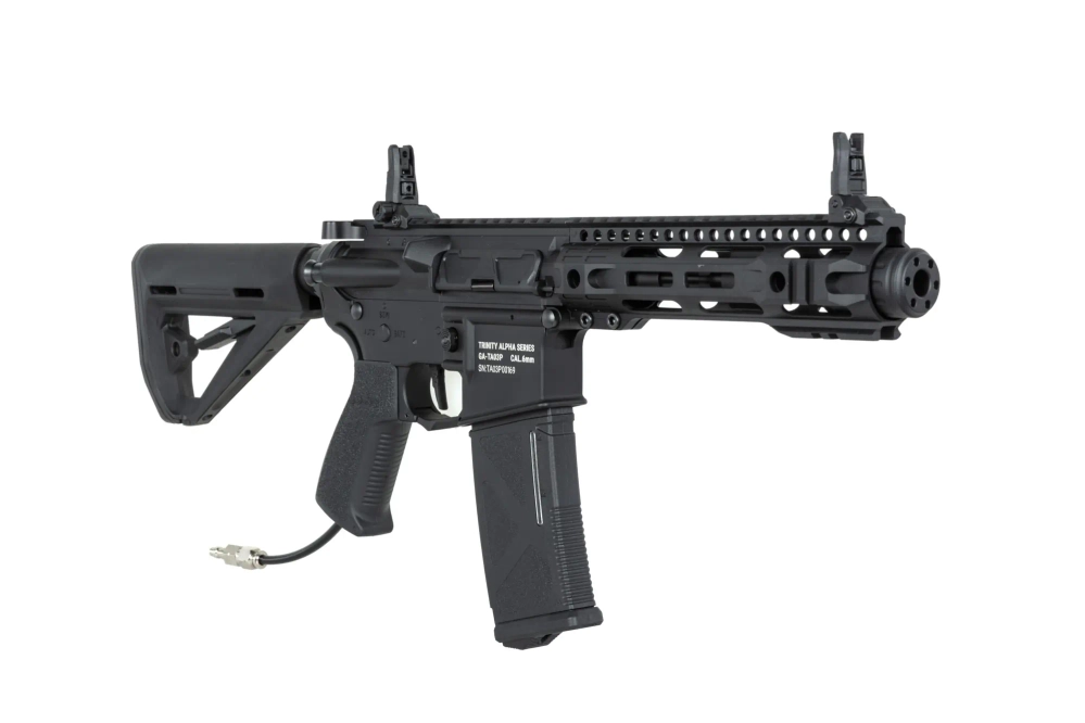 airsoft GATE x ARCTURUS Trinity Armament Alpha SBR 7.9'' HPA PULSAR D &amp; TITAN II Bluetooth® fusil de entrenamiento
