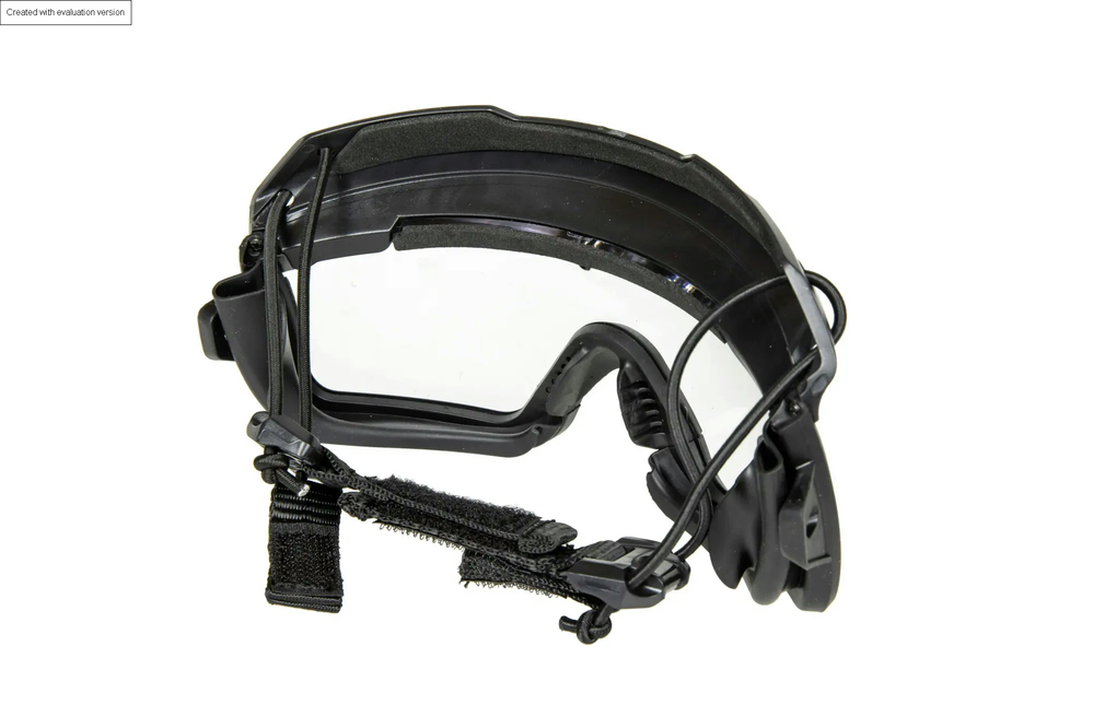 2in1 Tactical Goggles - Black