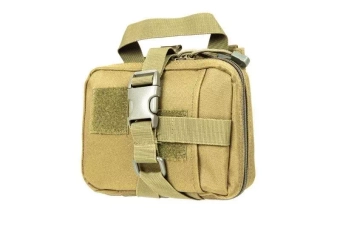 Pequeño médico rasgado MOLLE - oliva