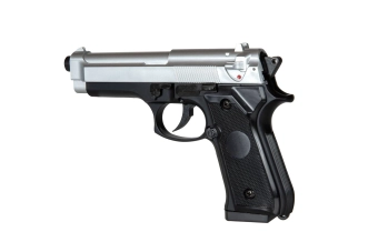 Pistola de airsoft GAH.202 - Negro Plata