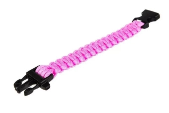 Pulsera de supervivencia (fastex) - rosa 