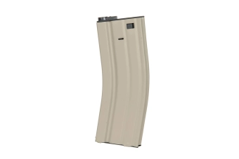 Cargador mediano de 120 balas para réplicass de M4 / M16 - color canela