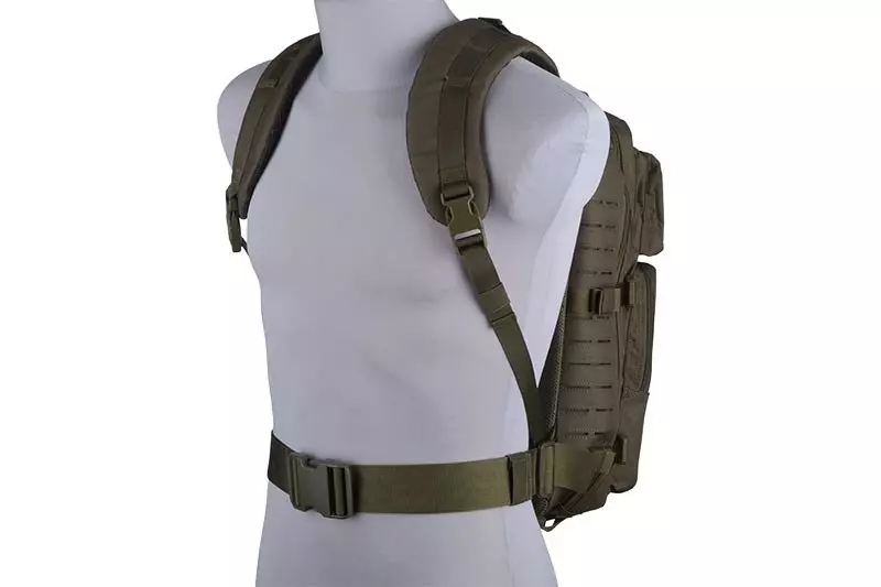 Plecak typu Assault Pack Laser-Cut USB - oliwkowy