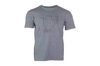 Military Culture T-Shirt - Type D - Compet Grey