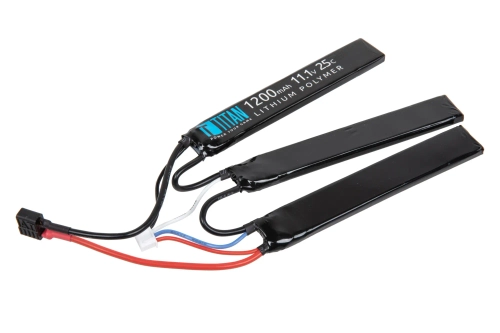 Batterie Li-Po Titan 1200mAh 11.1V 25C Deans 3 modules