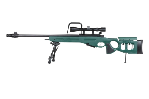 Snow Wolf SW-98 airsoft fusil de précision avec lunette et bipied