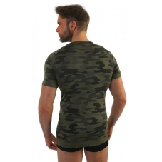 Sesto Senso Thermo Active Moro T-shirt korte mouwen Khaki