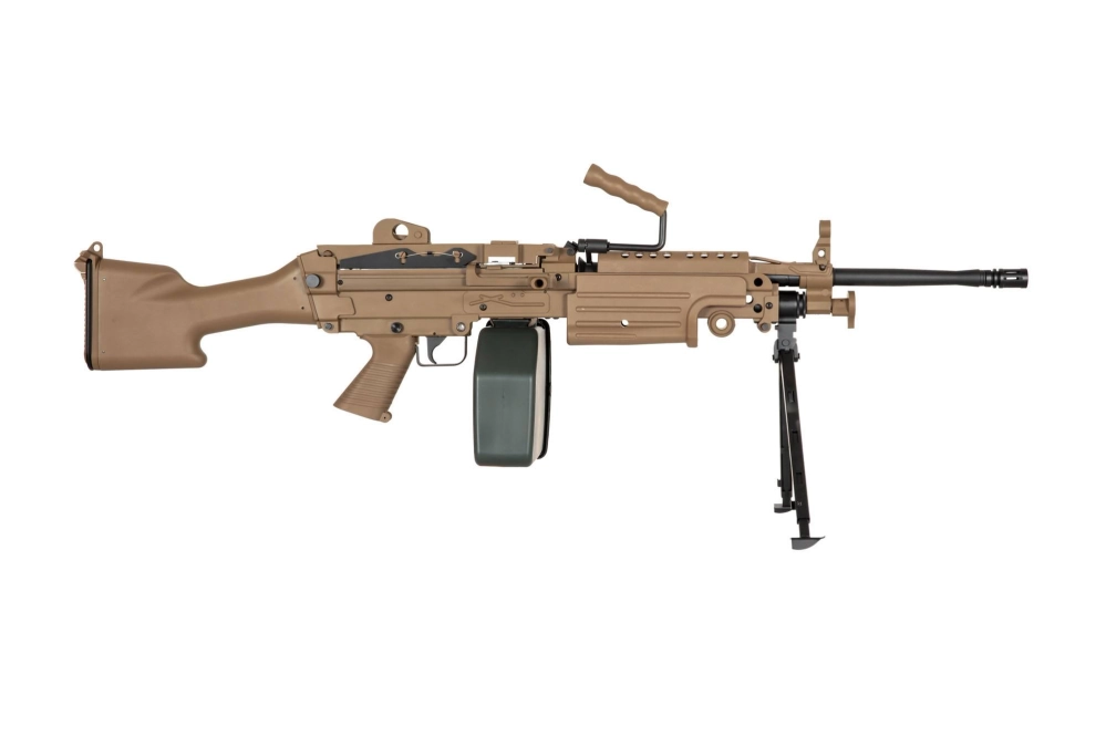 SA-249 MK2 CORE™ machine airsoft gun - tan (OUTLET)