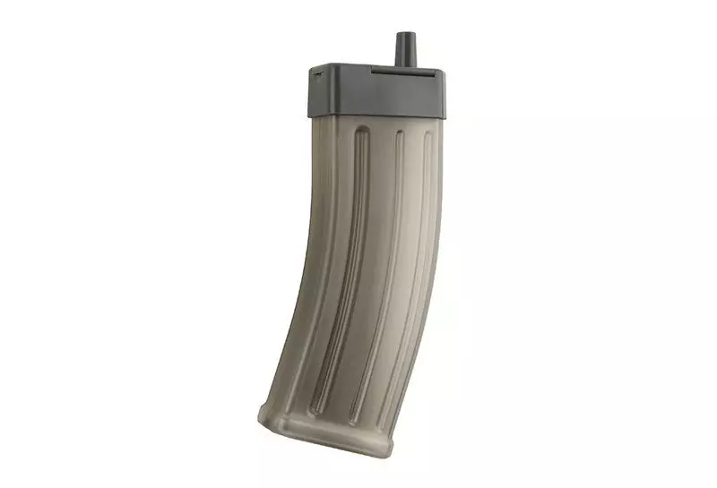 Magazine style BB container