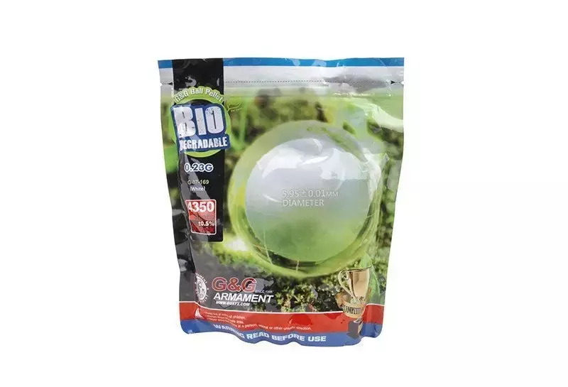 Bio kogels 0.23g G&G 4350 stuks