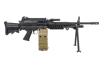 airsoft Vega Force Company MK48 MOD1 Taktický kulomet černý