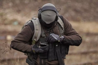 Pochette pour GPS et téléphone - beige