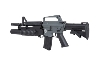 East Crane EC-704 Kestrel™ ETU ASG carbine with grenade launcher Grey