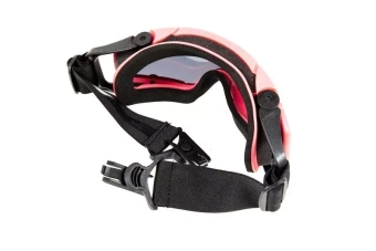 Lunettes de protection pour casqueu/casqueu - rose
