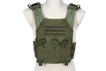 Gilet tactique Spartan Plate carrier - vert olive