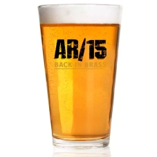 Szklanka do piwa - AR15 BACK IN BRASS