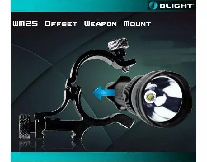 Lateral montura para antorchas olight Weaver [WM25]