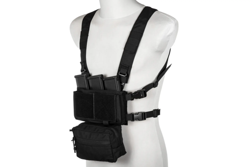 Rig de poitrine tactique Type MK3 Sonyks - Noir