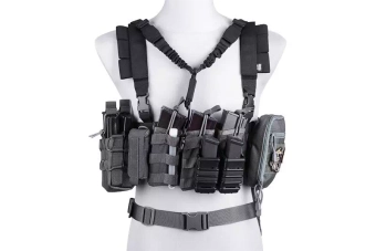 Gilet tactique Dynamic Chest rig - Gris Primal