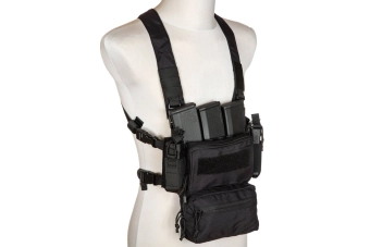 Tactical Vest All-Purpose Chest Rig Wenator+ - Black