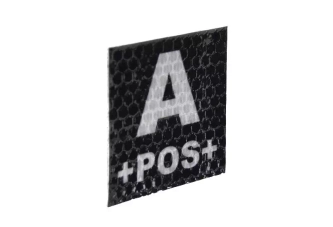 Naszywka IR z grupą krwi: A POS