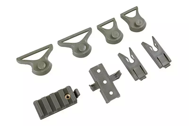 X-Shield FAST MH helmet replica -Foliage Green