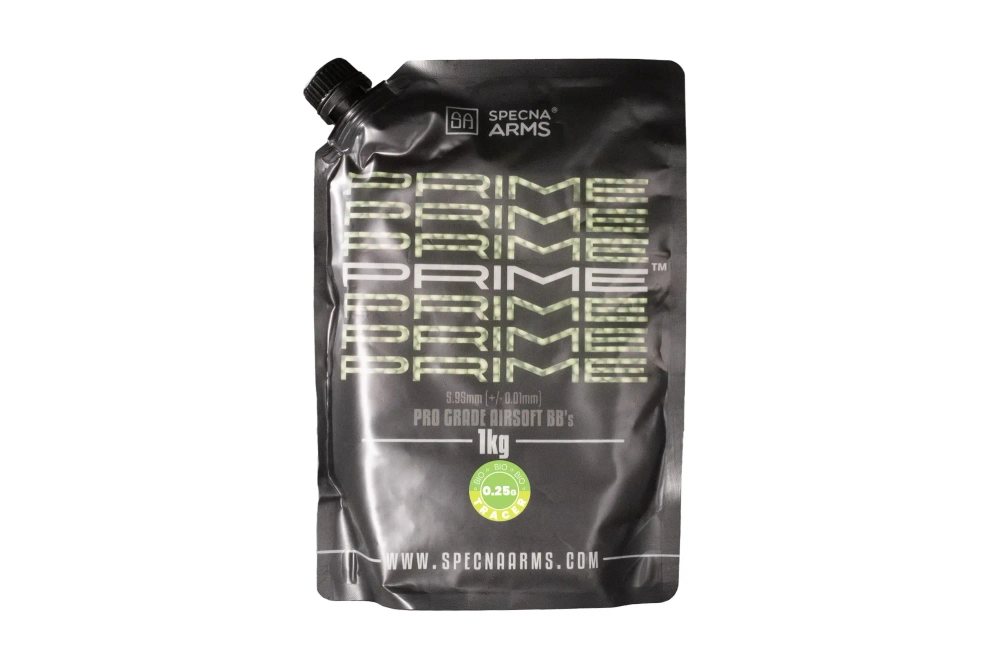 Specna Arms PRIME™ BIO Tracer Balas de precisión de 0,25 g - 1 Kg