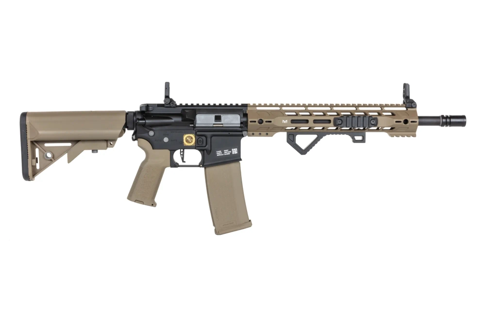 Karabinek ASG Specna Arms RRA SA-P14 PRIME™ Aster II ETU z silnikiem bezszczotkowym Half-Tan