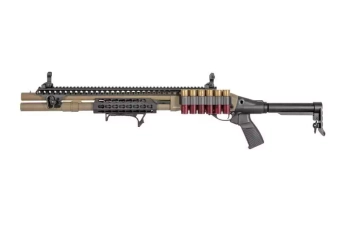 Fusil à pompe airsoft 8875 - Demi-Tanné