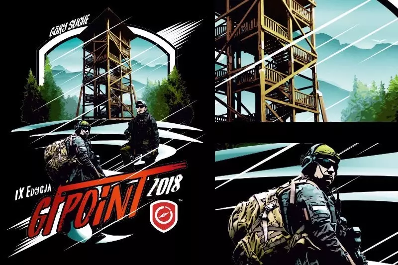 Sběratelské tričko GFPOINT 2018 - velikost M