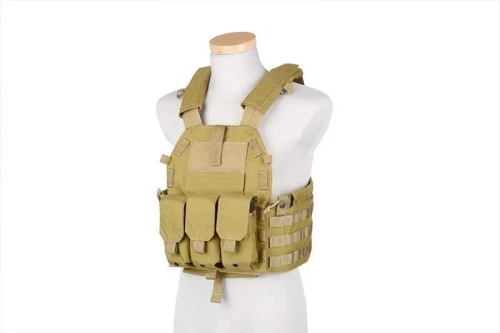 Gilet tactique type 94K Plate carrier M4 - Khaki