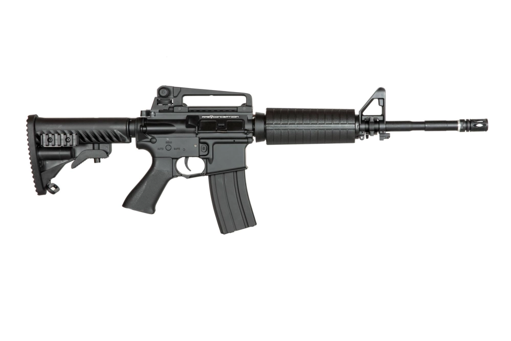 Réplica fusil ASR101 EBB - Negro