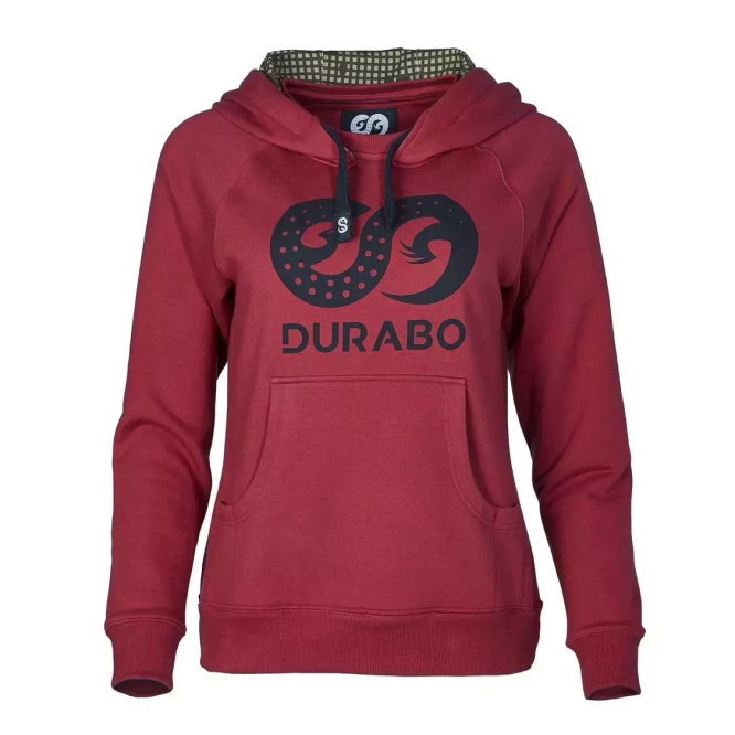 Bluza damska SUPER HOODIE - Beetroot Red