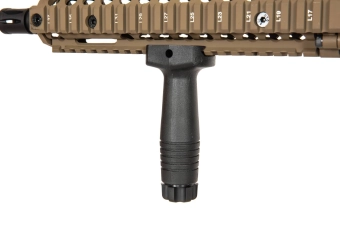 El fusil de airsoft Daniel Defense® MK18 SA-C19 CORE™ X-ASR™- Half-tan