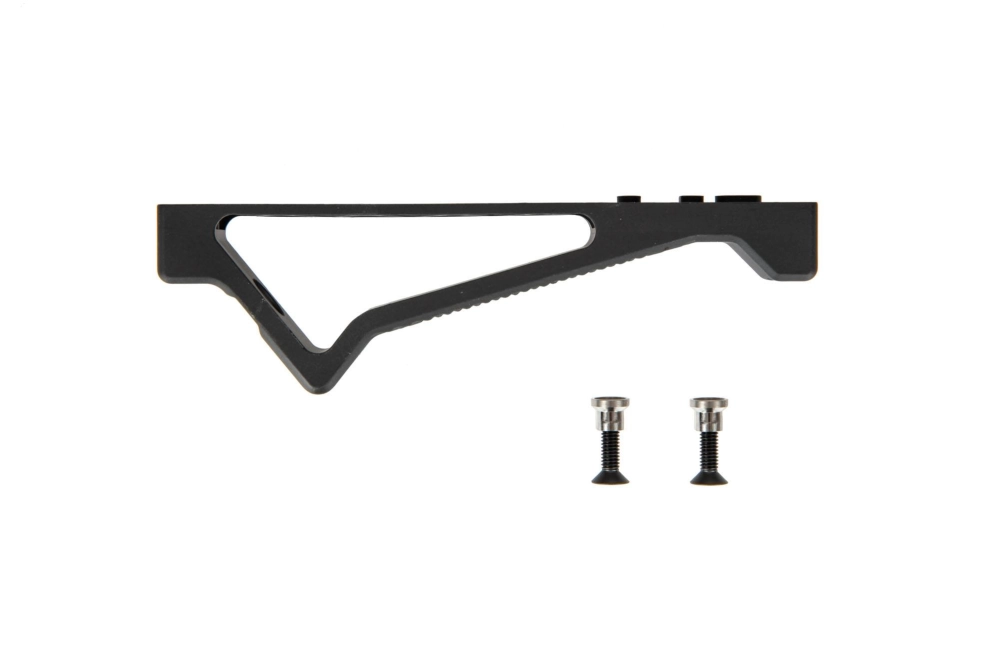 Aluminum KeyMod Angled Forward Grip - Black