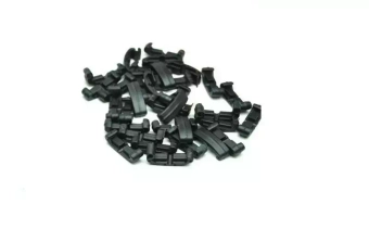 Klipsy na szynę RIS 22 mm 60x - BK