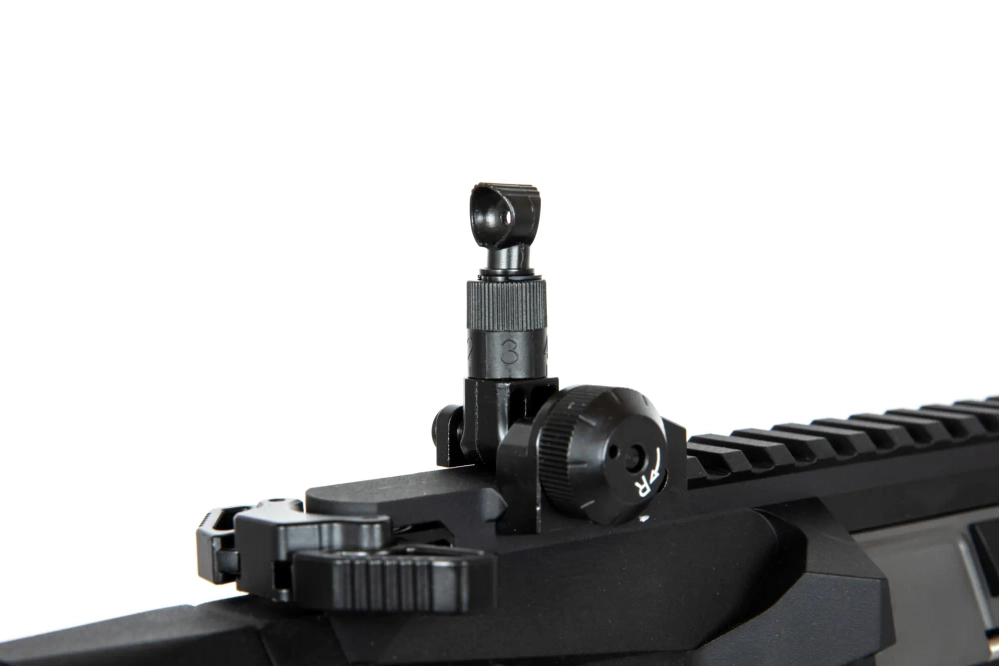 Seekins Precision 12" airsoftová zbraň karabiny SBR8 s tlumičem - černá