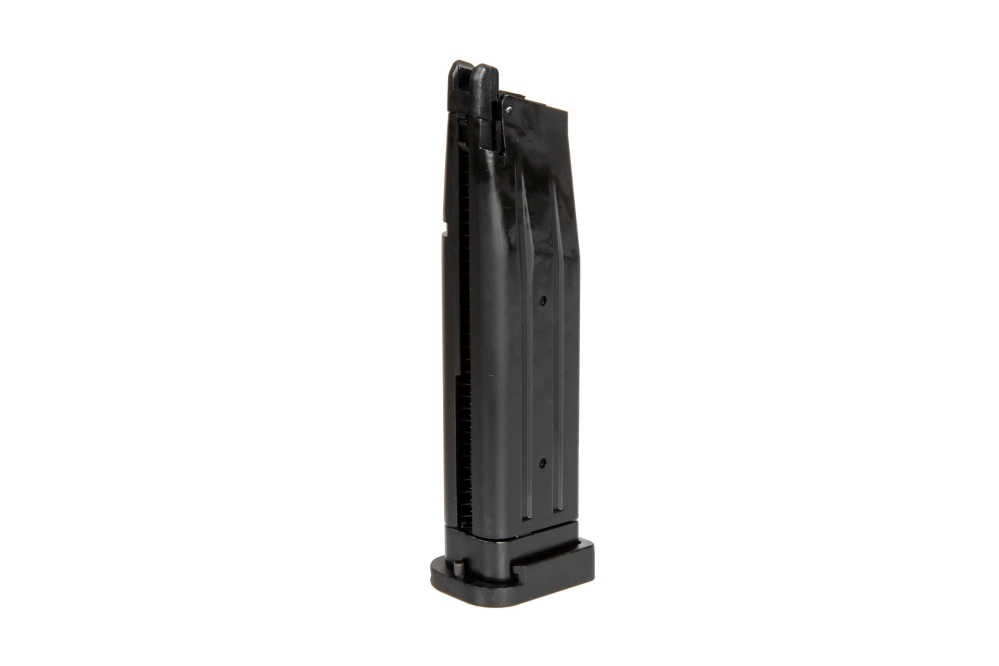 Chargeur green gas 28 balles pour répliques JW 3 TTI Combat Master