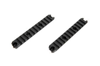 M-LOK 5” Polymer Rail (2 Pcs) - Black