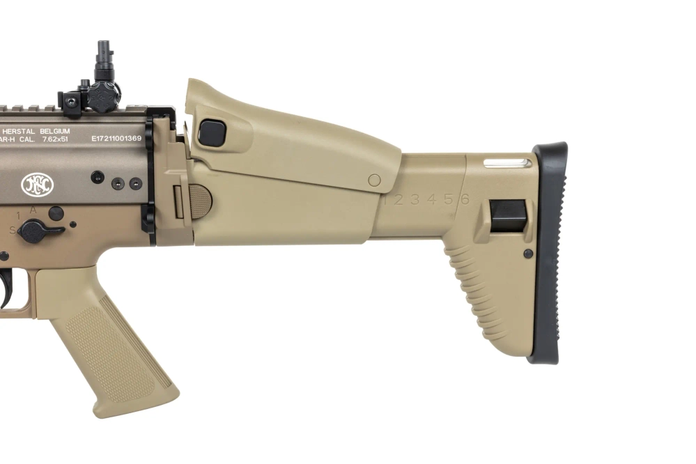 airsoft Cybergun x FN HERSTAL SCAR-H fusil d'assaut avec mallette de transport Tan