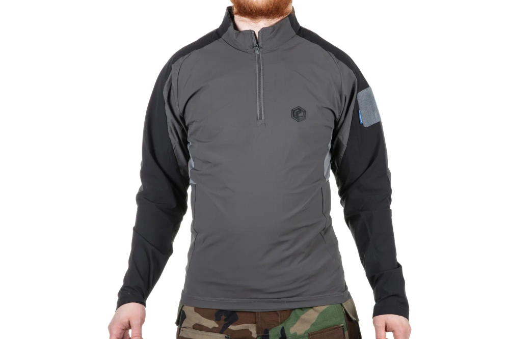 Emerson Gear Blue Label Apocalypse Grey tričko s dlouhým rukávem