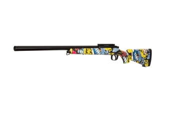 Fusil airsoft sniper 210 - Graffiti Camo